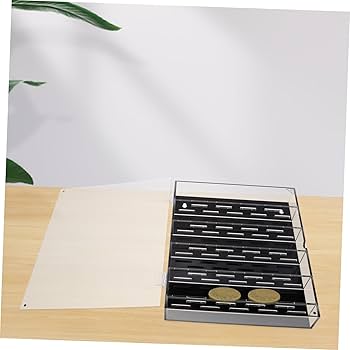 Amazon.co.jp: TEHAUX コインボックス 陳列棚 コインホルダー